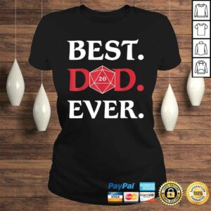 Mens Best Dad Ever D20 Dice Fantasy Role Playing Dungeons RPG Gift Top 2 Mens Best Dad Ever D20 Dice Fantasy Role Playing Dungeons RPG Gift Top 3