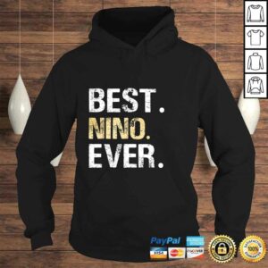 Mens Best Nino Ever graphic Gift for Spanish Mexican Godfather Shirt 4
