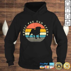 Mens Best Pug Dad Ever Funny Pug Dog Vintage TShirt Gift 3 Mens Best Pug Dad Ever Funny Pug Dog Vintage TShirt Gift 4