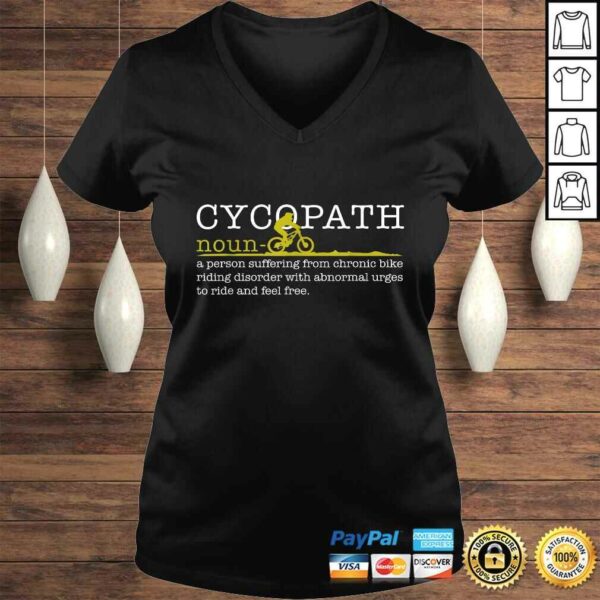 Mens Cycopath Shirt Mountain Bike Funny MTB Biker Biking Gift