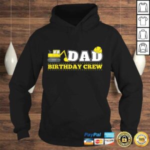 Mens Dad Birthday Crew Construction Birthday Party Theme TShirt 3 Mens Dad Birthday Crew Construction Birthday Party Theme TShirt 4