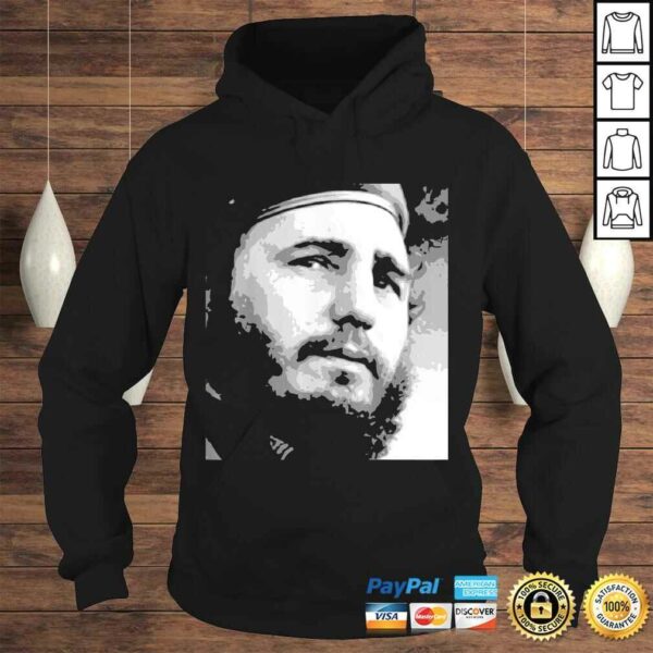 Mens Fidel Castro Cuba Vintage PortraiTShirt