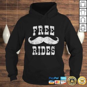 Mens Free Mustache Rides Funny Vintage TShirt 3 Mens Free Mustache Rides Funny Vintage TShirt 4