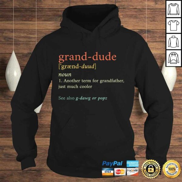 Mens Grand-Dude Definition Grand Dude Gifts Fathers Day Shirt