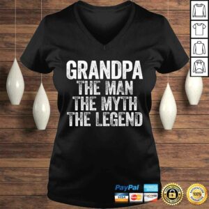 Mens Grandpa The Man The Myth The Legend TShirt 1 Mens Grandpa The Man The Myth The Legend TShirt 2