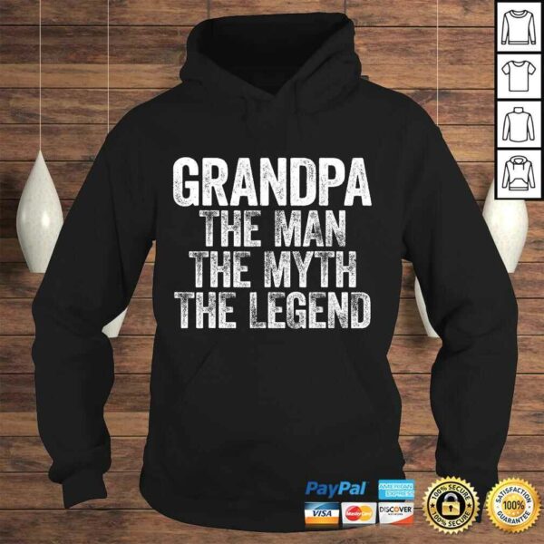 Mens Grandpa The Man The Myth The Legend TShirt