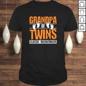 Mens Grandpa of Twins Fathers Day Shirt Mens Grandpa of Twins Fathers Day Shirt