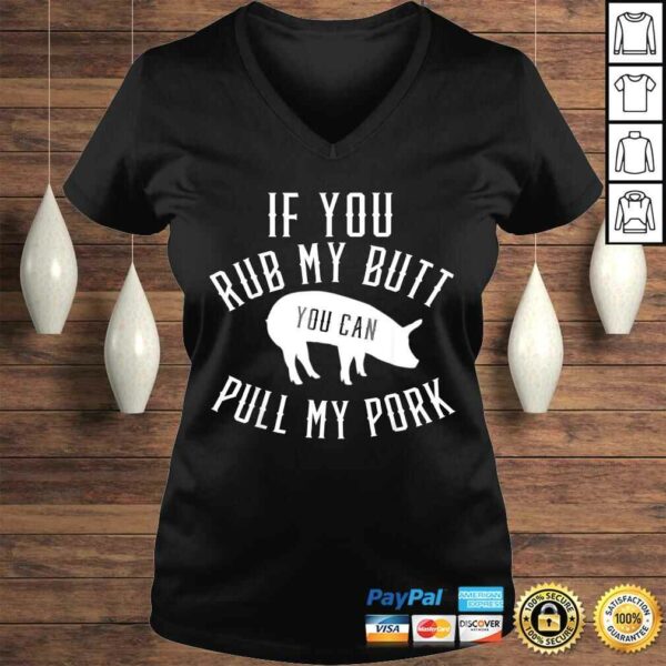 Mens Grilling Shirt funny gift Pork BBQ Smoker Grilling