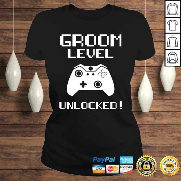 Mens Groom Bachelor Party Shirt – Funny Gamer Groom Shirt