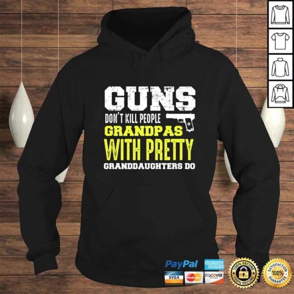 Mens Guns Dont Kill People Grandpas with Pretty Granddaughters Do