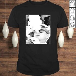 Mens John F Kennedy 35th President JFK Smoking Cigar TShirt Mens John F Kennedy 35th President JFK Smoking Cigar TShirt