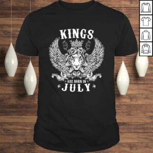 Mens Kings Are Born In July Shirt Funny Birthday Idea Gift Mens Kings Are Born In July Shirt Funny Birthday Idea Gift