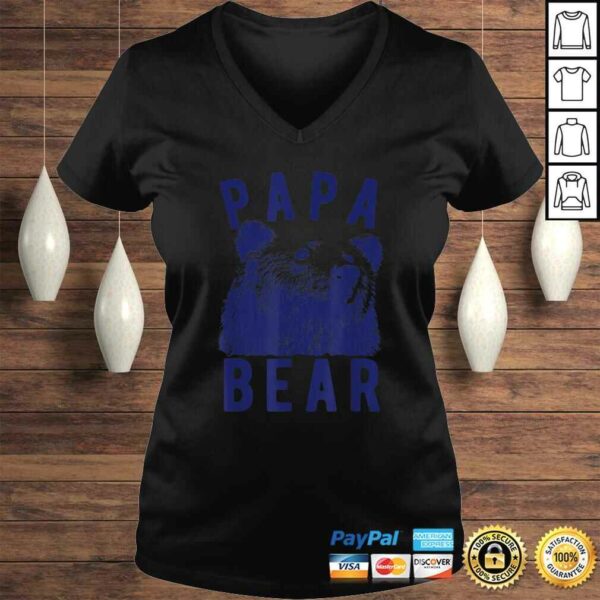 Mens Papa Bear Shirts for Men Funny Dad Father Day Gift Grandpa Gift TShirt