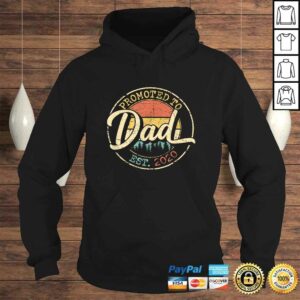 Mens Promoted to Dad Est 2020 Funny First Time New Dad Gift Retro TShirt 3 Mens Promoted to Dad Est 2020 Funny First Time New Dad Gift Retro TShirt 4