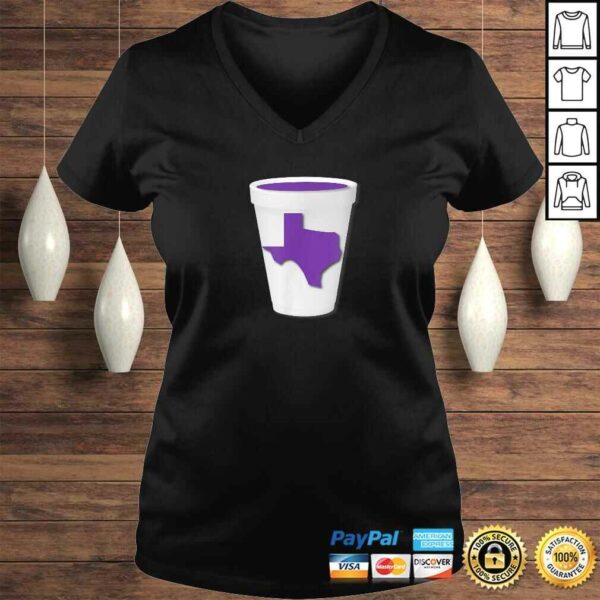 Mens Texas Lean Screw Styrofoam Cup T-shirt