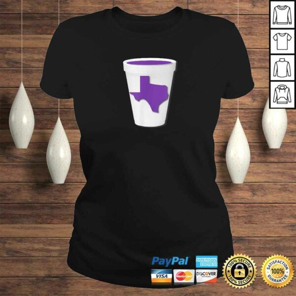 Mens Texas Lean Screw Styrofoam Cup T-shirt