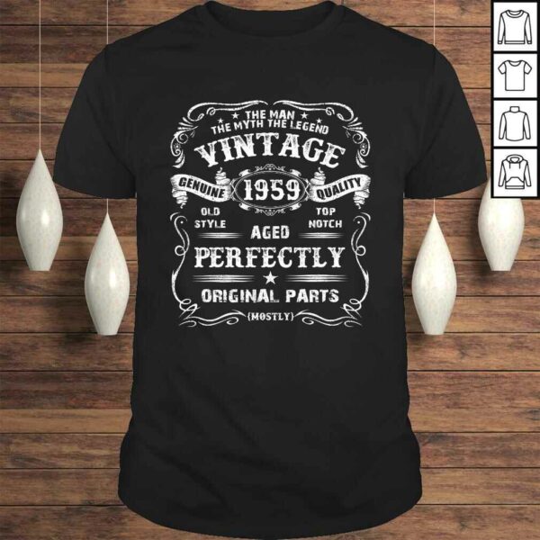 Mens Vintage 1959 61th Birthday Shirt 61 years old TShirt