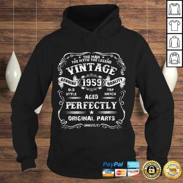 Mens Vintage 1959 61th Birthday Shirt 61 years old TShirt