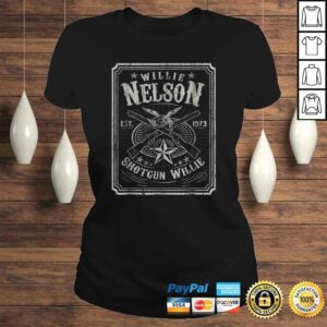 Mens Willie Nelson Retro Shotgun Willie Tee 2 Mens Willie Nelson Retro Shotgun Willie Tee 3