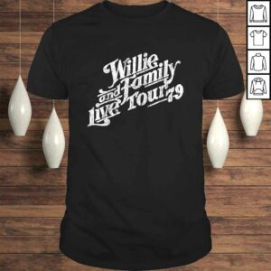 Mens Willie and Family Live Tour 79 Tee Mens Willie and Family Live Tour 79 Tee