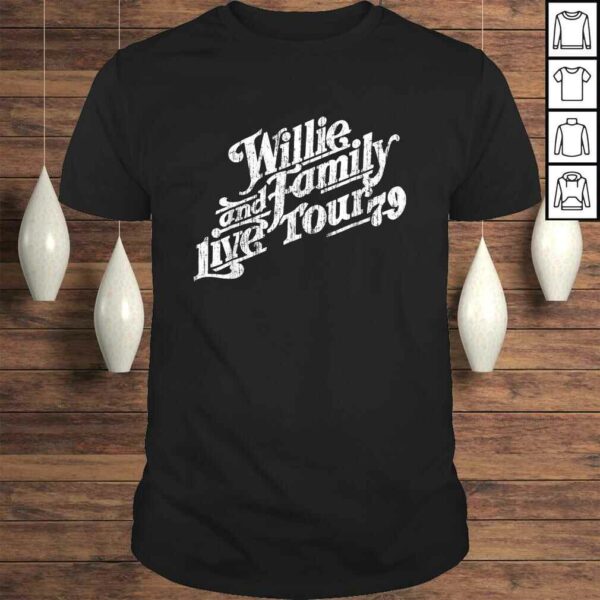 Mens Willie and Family Live Tour 79 Tee