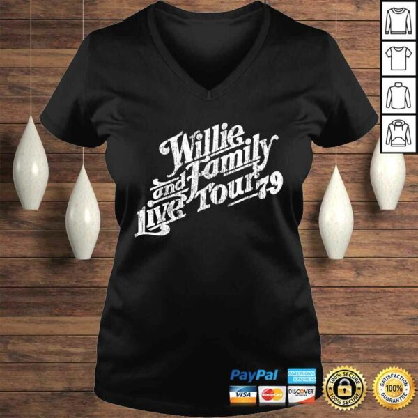 Mens Willie and Family Live Tour 79 Tee