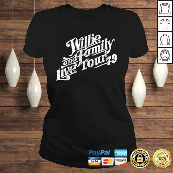 Mens Willie and Family Live Tour 79 Tee