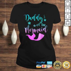 Mermaid Shirt - Daddy of the Mermaid Birthday TShirt 2 Mermaid Shirt Daddy of the Mermaid Birthday TShirt 3