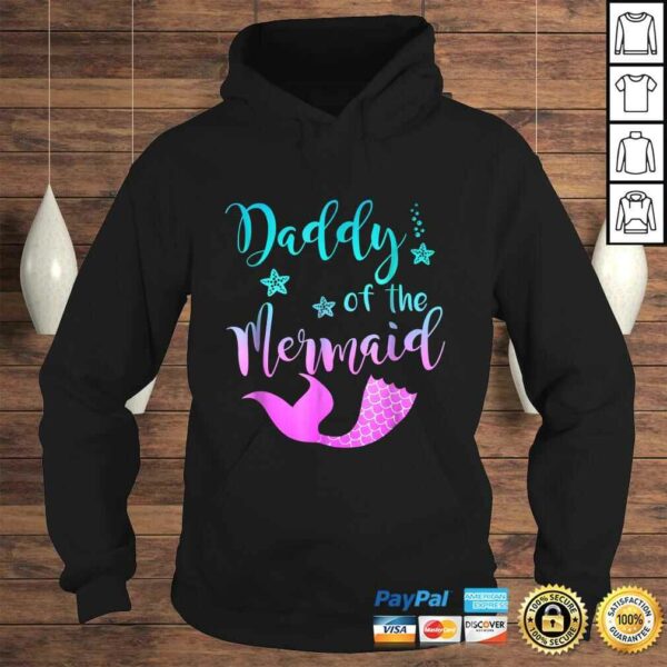 Mermaid Shirt – Daddy of the Mermaid Birthday TShirt