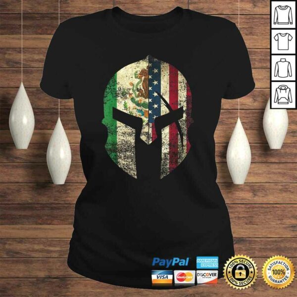 Mexican American Spartan Helmet Chicano Pride Shirt