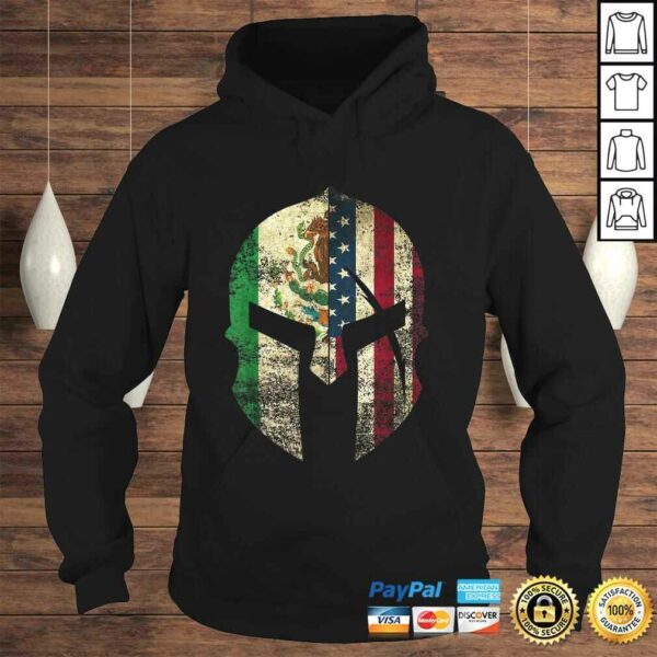 Mexican American Spartan Helmet Chicano Pride Shirt