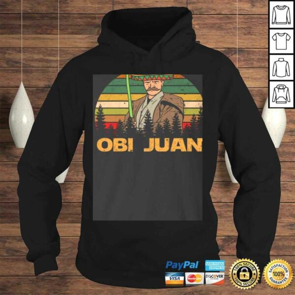 Mexican OBI Juan with Sombrero Funny Cinco De Mayo Movie Parody Star Wars TShirt