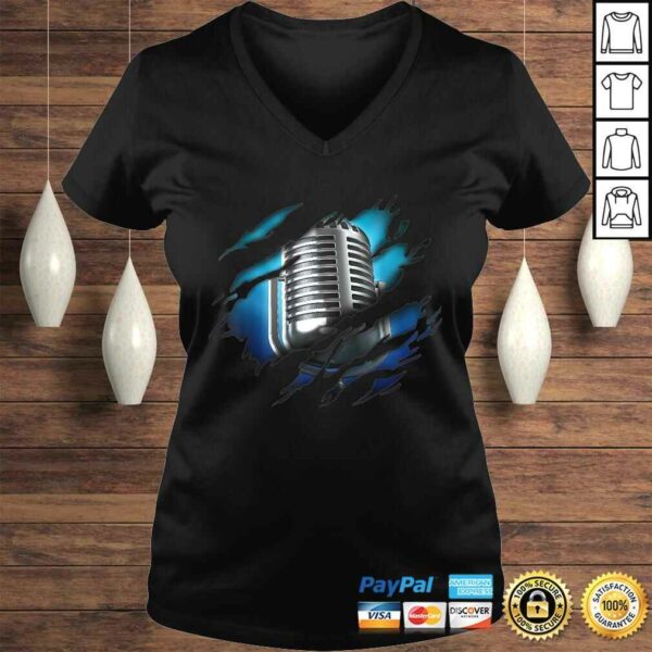 Microphone in me design Musicdesign TShirt Gift