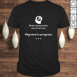 Migraine Awareness Shirt – Brain Out Of Service Migraine Awareness Shirt – Brain Out Of Service