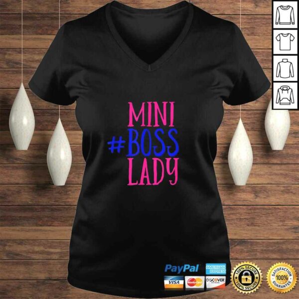 Mini Boss Lady Shirt #Boss Daughter Funny Kids Girls Shirt