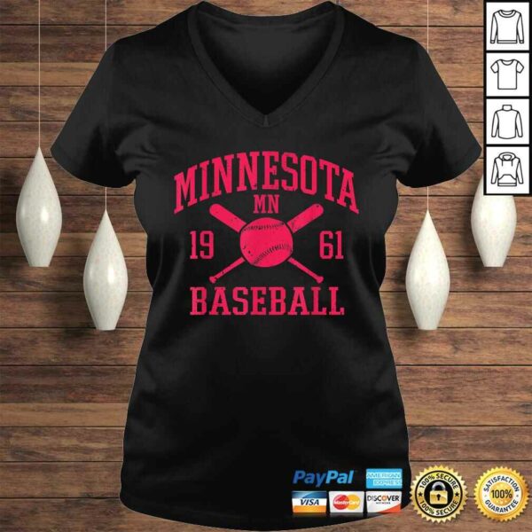 Minnesota Baseball Minneapolis Vintage Twin City Retro Shirt