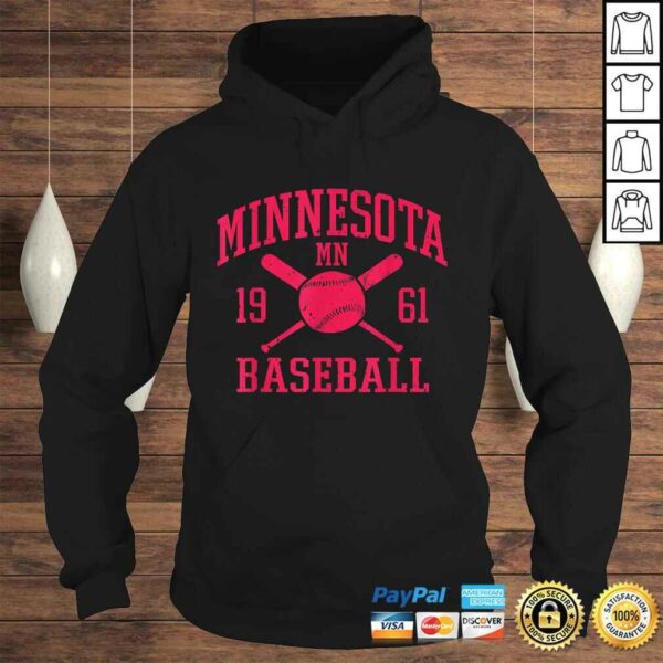 Minnesota Baseball Minneapolis Vintage Twin City Retro Shirt