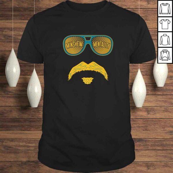 Minshew Mentality Mustache and Sunglasses Tee T-Shirt