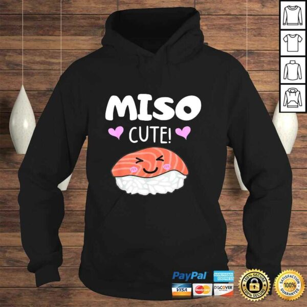 Miso Cute Sushi, Kawaii Sushi Japanese Food Fan V-Neck T-Shirt