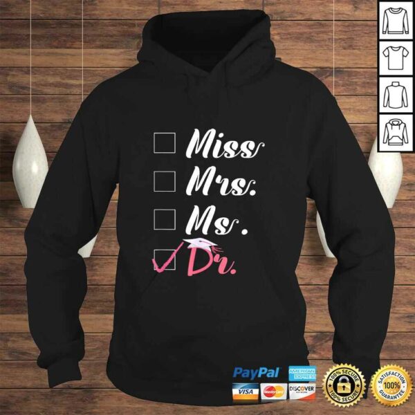 Miss Mrs. Ms. Doctor Shirt For Women V-Neck T-Shirt