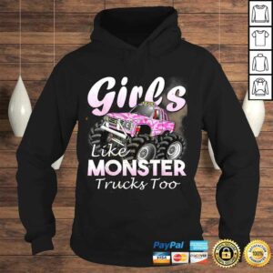 Monster Truck Shirt Girls Like Monsters Too Birthday Tee Shirt 3 Monster Truck Shirt Girls Like Monsters Too Birthday Tee Shirt 4