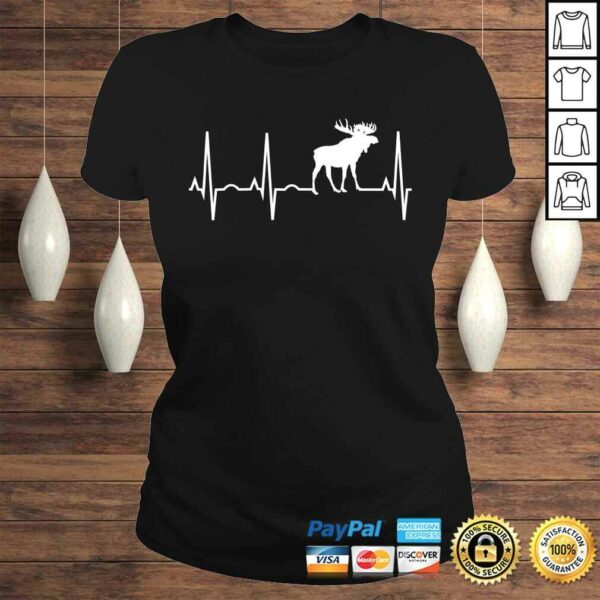 Moose HeartbeaShirt for Moose Lovers – Moose Gift TShirt