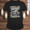 Motorcycle Rider Therapy – Vintage Biker TShirt