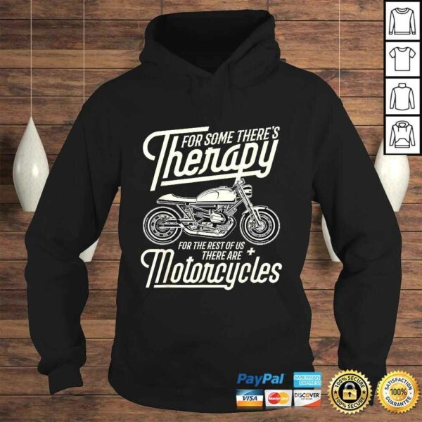 Motorcycle Rider Therapy – Vintage Biker TShirt