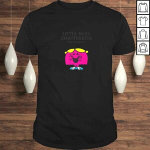 Mr. Men Little Miss Chatterbox V-Neck T-Shirt Mr. Men Little Miss Chatterbox V-Neck T-Shirt
