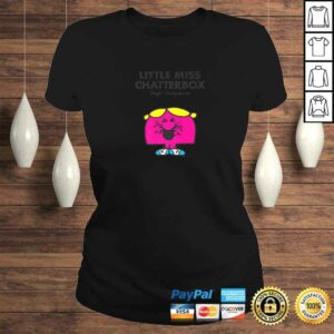 Mr. Men Little Miss Chatterbox V-Neck T-Shirt 2 Mr Men Little Miss Chatterbox V Neck T Shirt 3