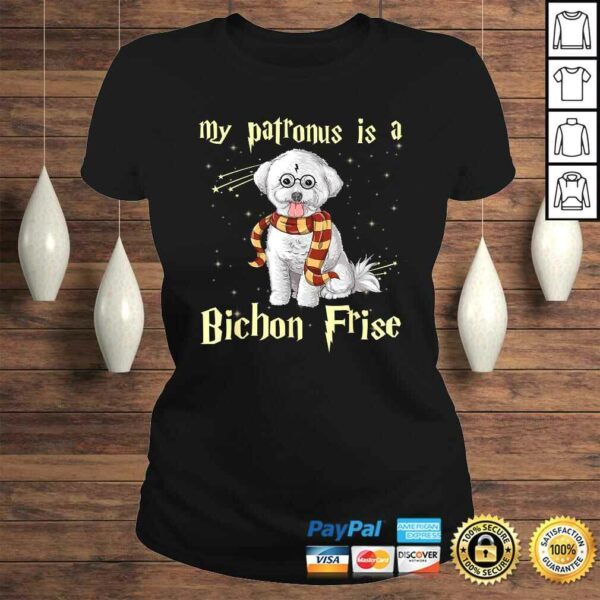 My Patronus Is A bichon frise Shirt for Dog Lovers Shirt