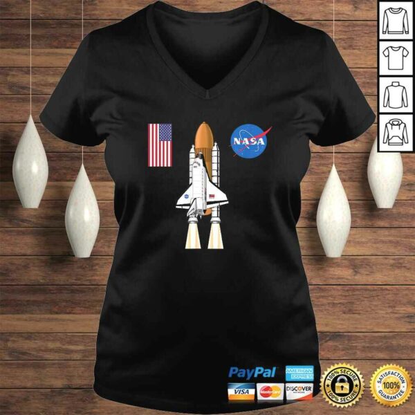 NASA Atlantis Space RockeShirt