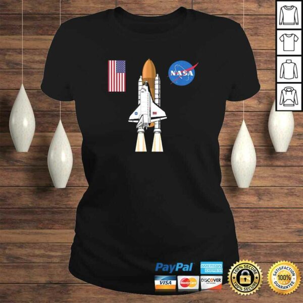 NASA Atlantis Space RockeShirt