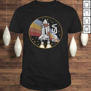 NASA Shuttle Launch With Rainbow C1 Shirt 1